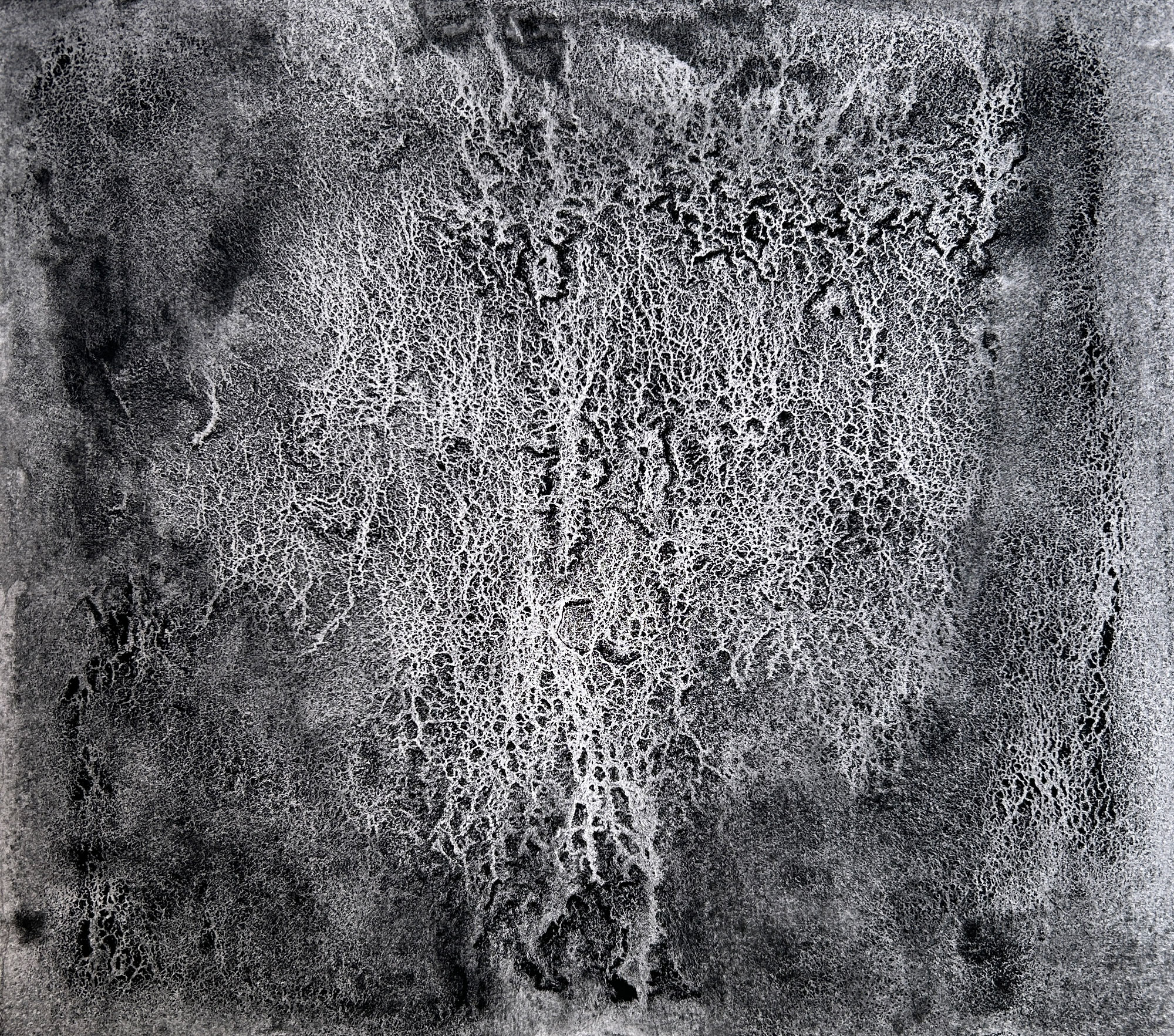 SORA #51, 2026 / contemporary abstract painting with mineral pigments on washi
