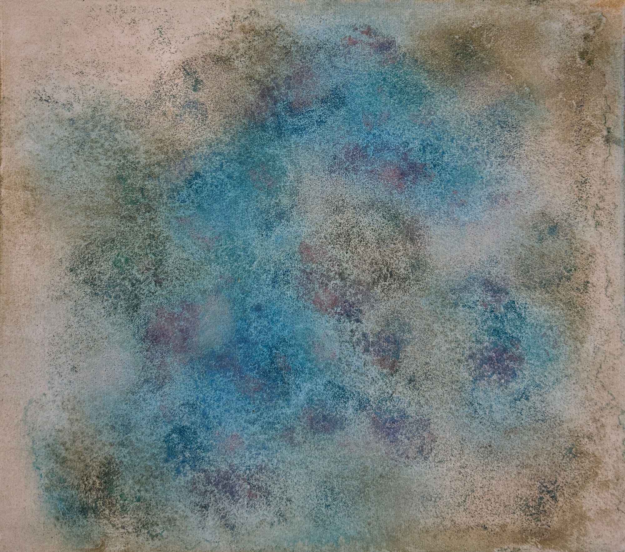 KIOKU #72, 2026 / contemporary abstract painting with mineral pigments on washi